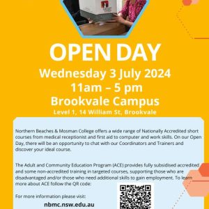 Northern Beaches & Mosman College Open Day July 2024
